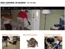 Tablet Screenshot of pestcontrolinqueens.com